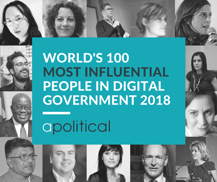 Apolitical’s inaugural list of 100 Most Influential People W…