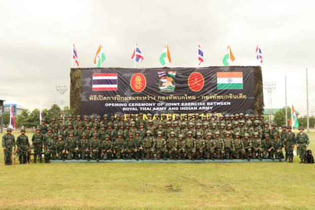 Opening Ceremony Indo – Thailand Joint Exercise Maitree 2018