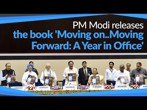 PM releases book ‘Moving on..Moving Forward: A Year in Office’ to mark VP Naidu’s One Year in Office