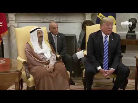 President Trump Meets with the Amir of the State of Kuwait