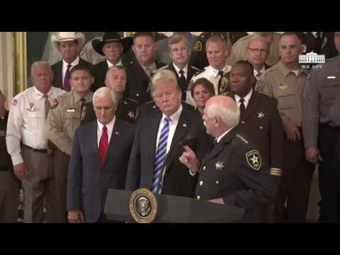 President Trump Meets with Sheriffs from Across the Country