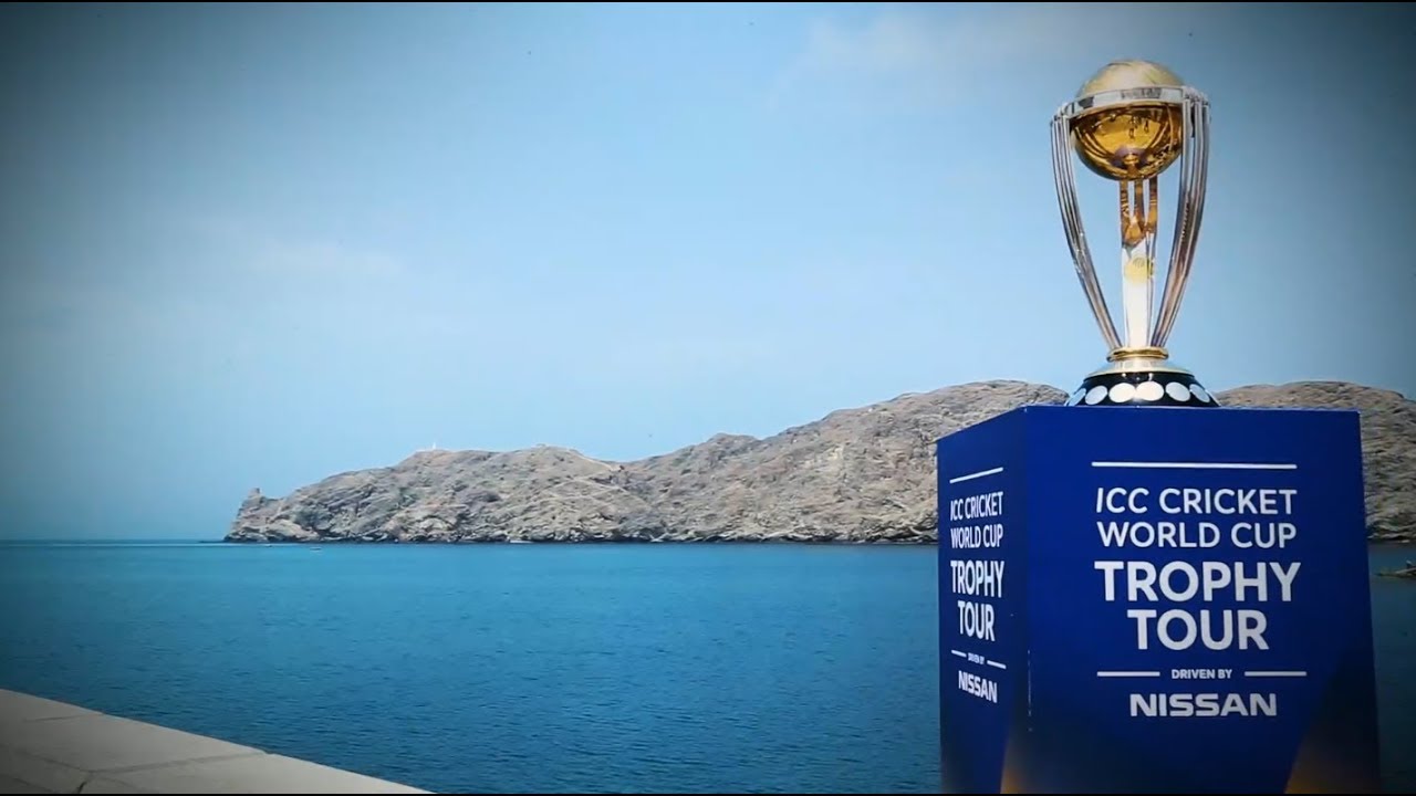 ICC Cricket World Cup Trophy Tour, driven by Nissan, visits Oman