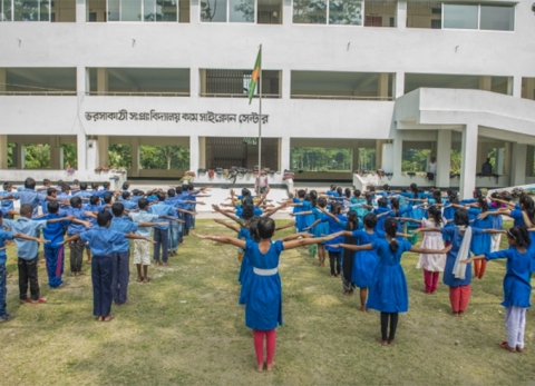 How can Bangladesh increase its resilience to disasters through data sharing?