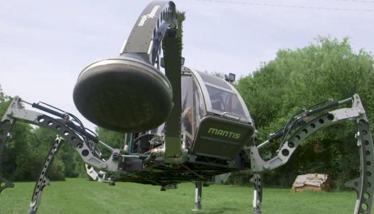 Here’s The World’s Largest Rideable Hexapod Robot