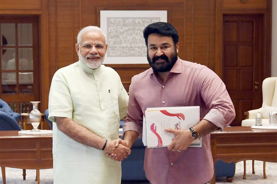 Is Malayalam actor Mohanlal joining politics?