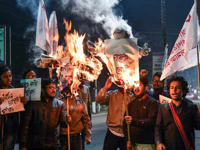 Northeast burns as Citizenship Bill is moved in Rajya Sabha