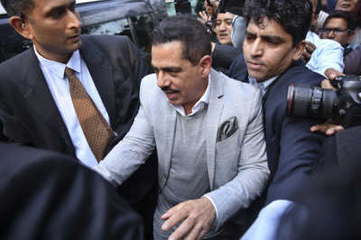 Robert Vadra appears before ED in money laundering case