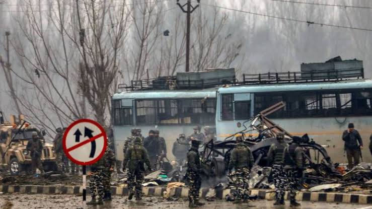 Panic roars at Pulwama district: 40 CRPF jawans martyred