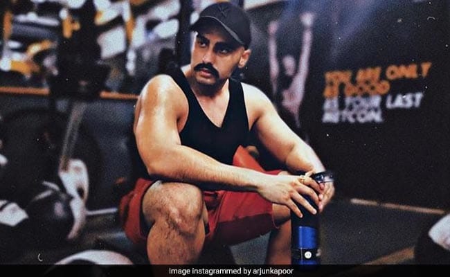 Arjun Kapoor Hits Gym for Maintaining his Robust Physic for Panipat