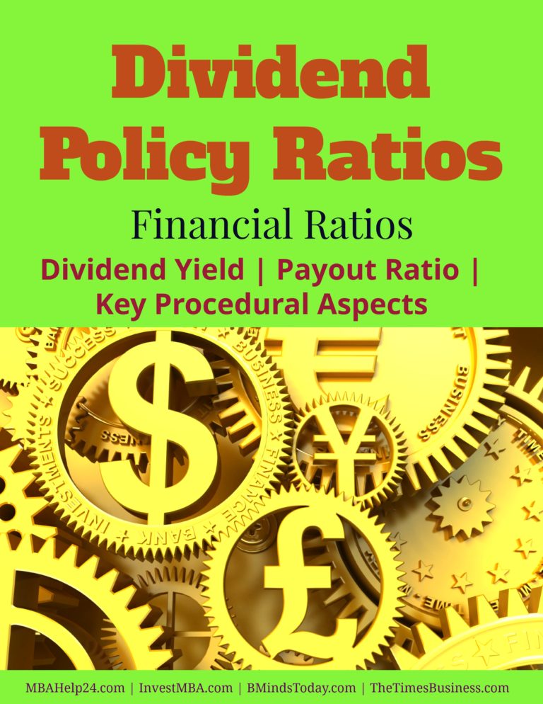 Dividend Policy Ratios | Dividend Yield | Payout Ratio