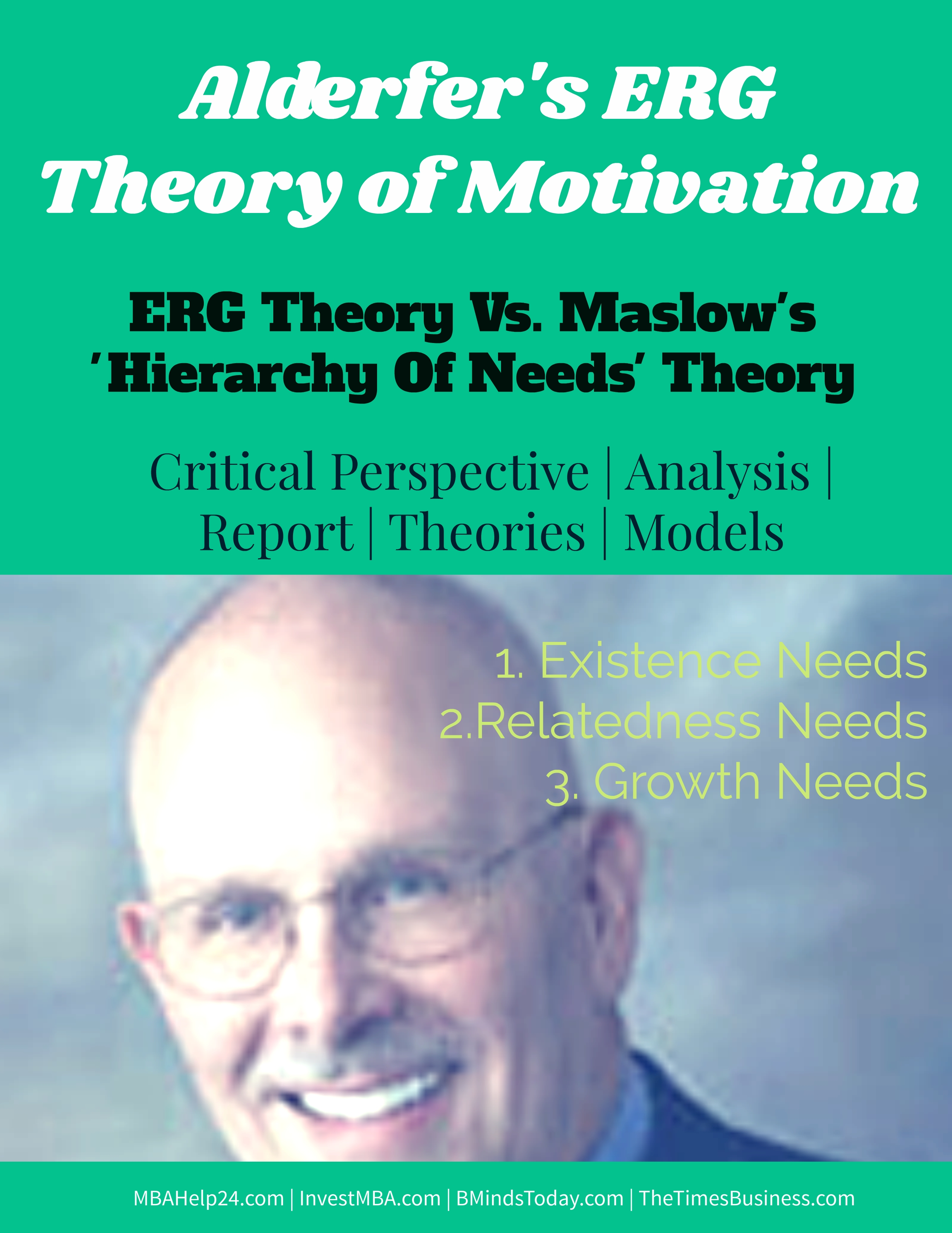 ERG Theory of Motivation | ERG Model Vs