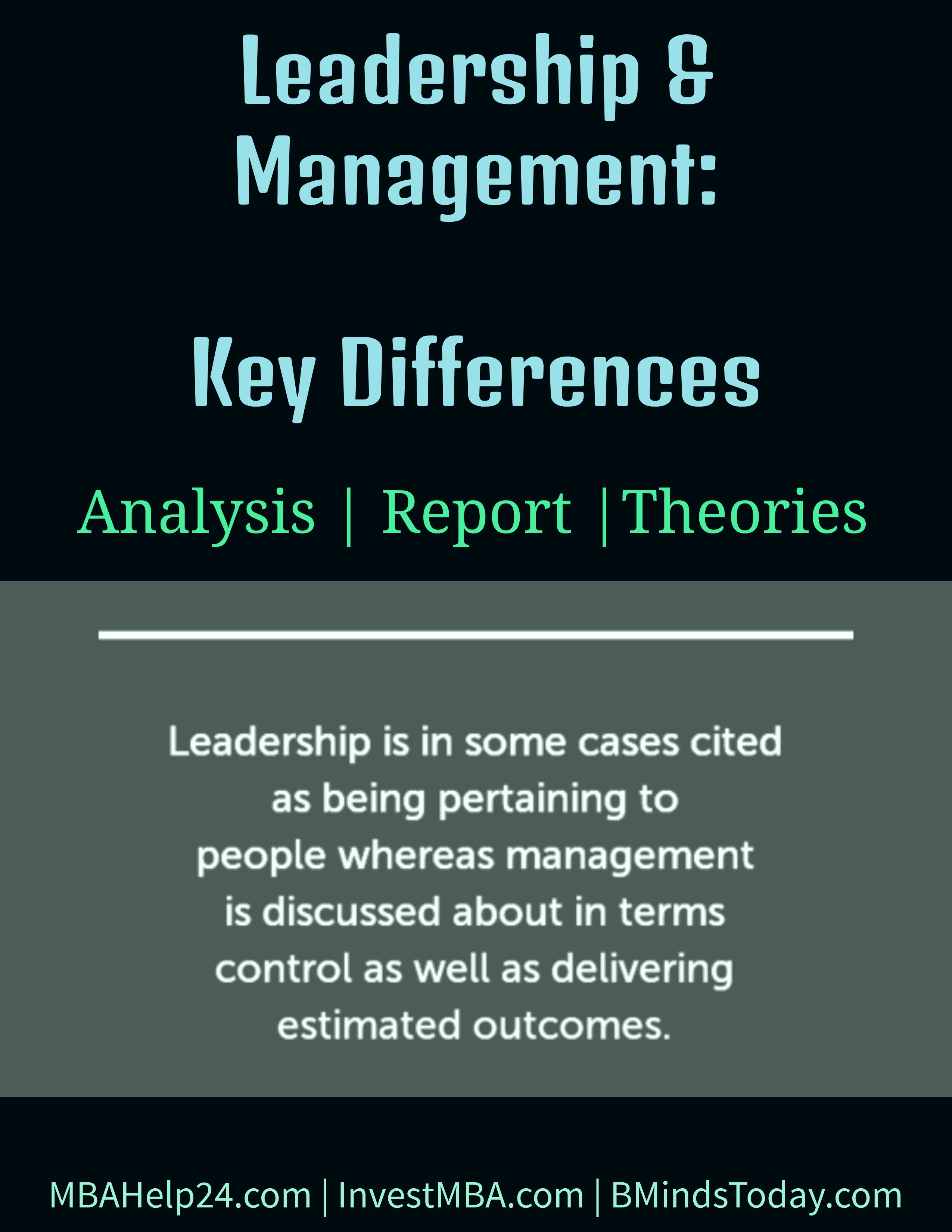 Leadership and Management | Key Differences