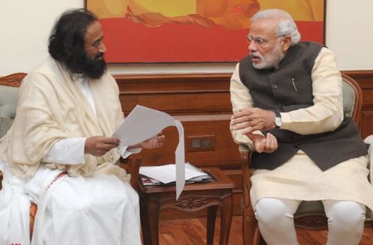 “PM Narendra Modi Must Show The Terror Forces Their Place”: Sri Sri Ravi Shankar