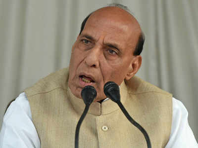 Union Home Minister Rajnath Singh take stand for PM Modi