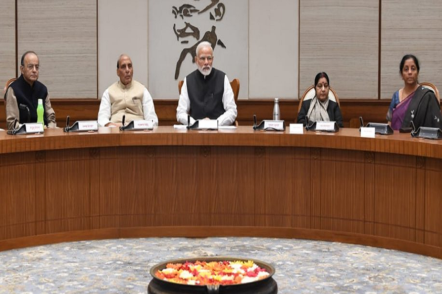 Union Home Minister Rajnath Singh take stand for PM Modi