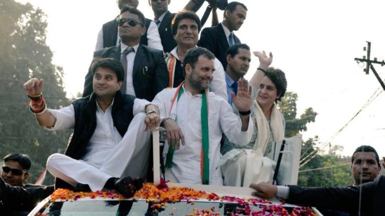 Won’t sit still untill we form government: Priyanka in Lucknow roadshow