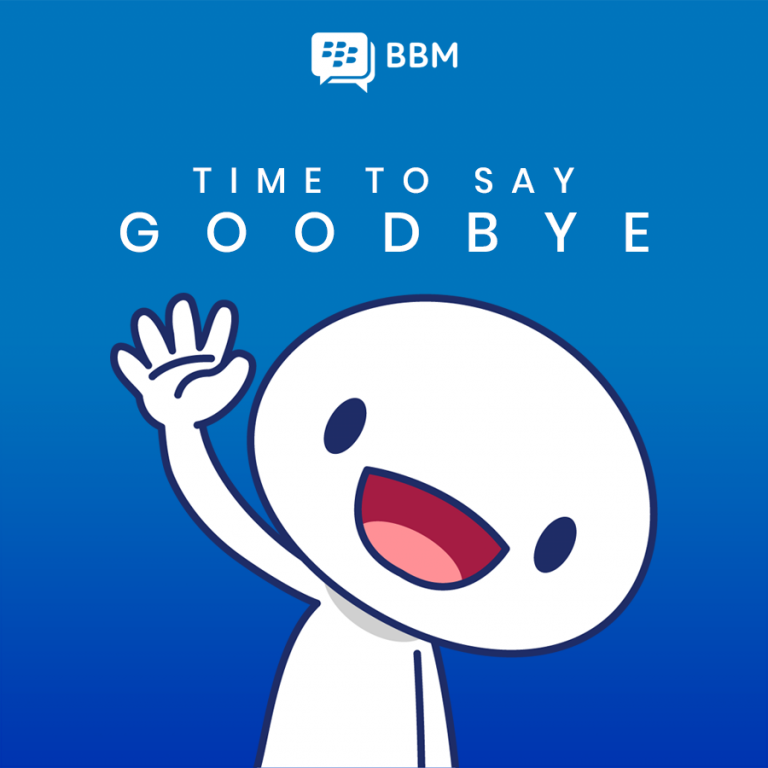 BlackBerry Messenger Consumer Service No Longer Available